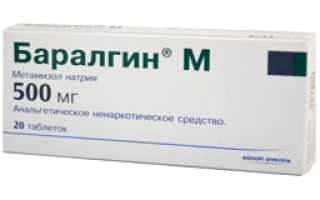 Таблетки и уколы Баралгин