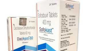Cофосбувир Sofokast и Даклатасвир Dacikast