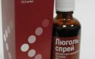 Люголь спрей