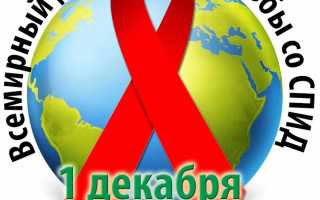 Всемирный день борьбы со СПИДом