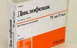 Диклофенак уколы: инструкция по применению