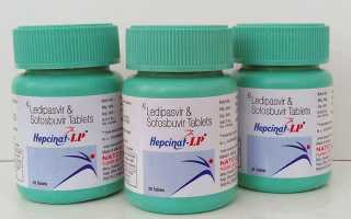 Hepcinat LP Ледипасвир: особенности препарата