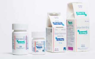 Sofosbuvir и Daclatasvir: инструкция по применению